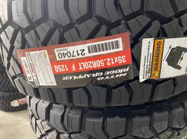 Set of 4 Nitto Ridge Grappler RT Rugged Terrain Tires 35x12.50R20