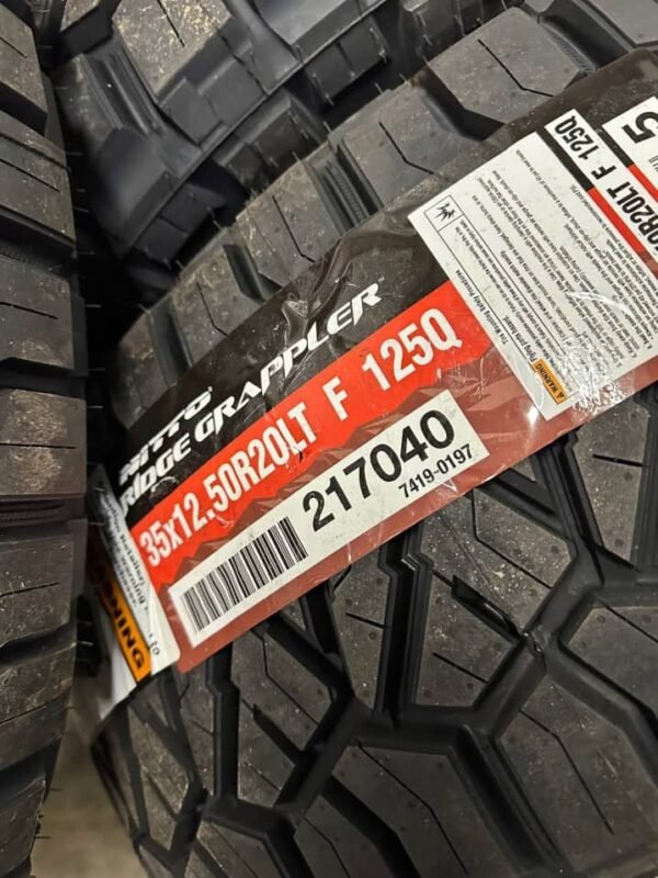 Brand New 35x12.5x20 Nitto Ridge Grappler Tires