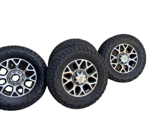 20-Inch 8x170 King Ranch Wheels with Toyo RT Tires 37x12.50R20