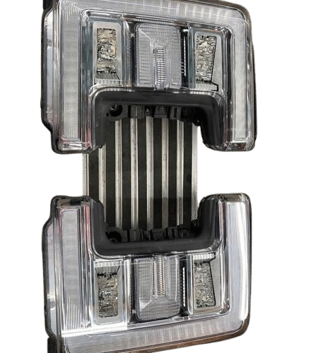 2018 F-250 Platinum Grill and LED Headlights