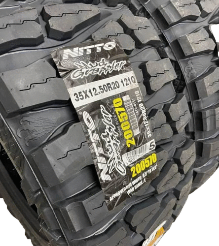 Brand New Set of 35x12.50R20 Nitto Mud Grappler Tires