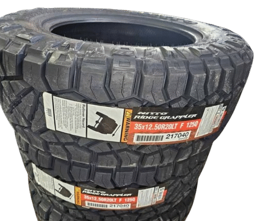 Brand New 35x12.50R20 Nitto Ridge Grappler Tires