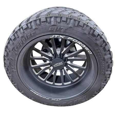 24x14 JTX Forged Wheels with 375/40R24 Nitto Ridge Grapplers Tires