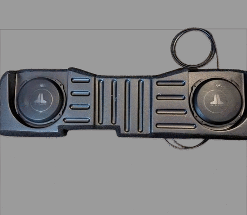 Ford Superduty F250/F350/F450 JL Audio Stealthbox with Two 12" Subwoofers