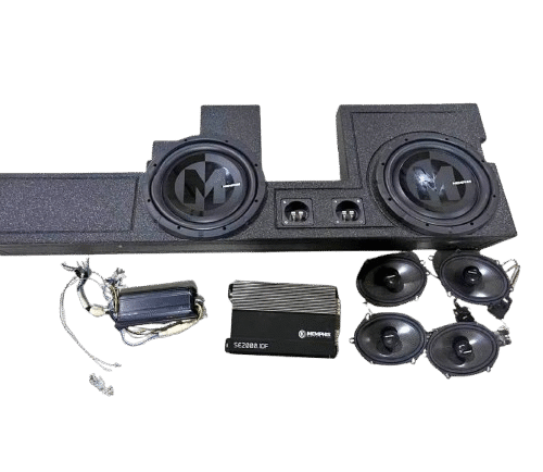 2005-2016 Ford Superduty F250 F350 Memphis Audio Subwoofers with Vented Box