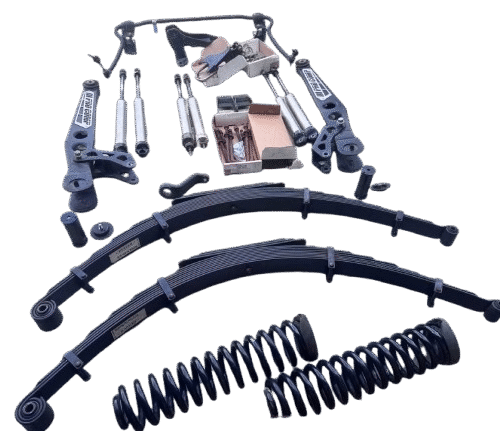 Ford F250 F350 F450 F550 6" Pro Comp Radius Arm Lift Kit with Deaver Long Travel Leaf Springs